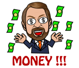 Western Businessman sticker #5968041