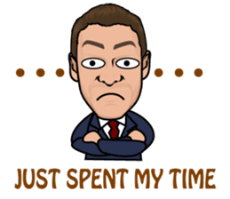 Western Businessman sticker #5968045