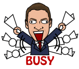 Western Businessman sticker #5968050