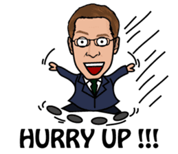 Western Businessman sticker #5968058