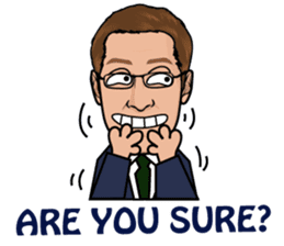 Western Businessman sticker #5968060