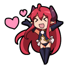 Cute devil Sticker x