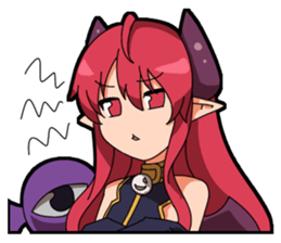 Cute devil Sticker x sticker #5968636