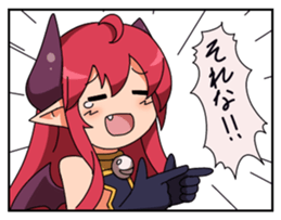 Cute devil Sticker x sticker #5968641