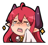 Cute devil Sticker x sticker #5968644