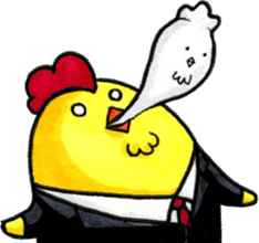 Kiyoshi the chicken sticker #5968736