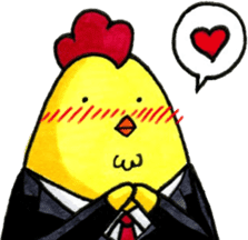 Kiyoshi the chicken sticker #5968737
