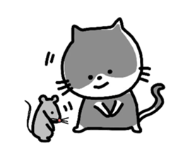 Hello "Neko-san" sticker #5969050
