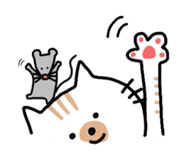 Hello "Neko-san" sticker #5969063