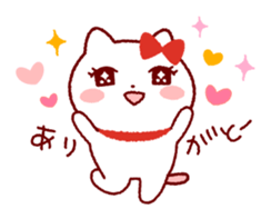Selfishness in the cute cat sticker #5970430