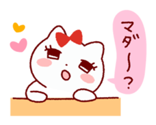 Selfishness in the cute cat sticker #5970432