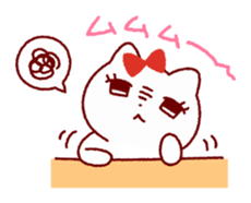 Selfishness in the cute cat sticker #5970433