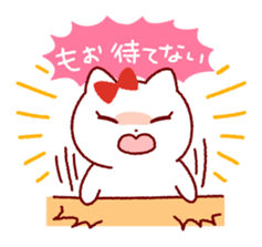 Selfishness in the cute cat sticker #5970434