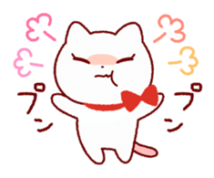 Selfishness in the cute cat sticker #5970438
