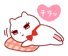 Selfishness in the cute cat sticker #5970443