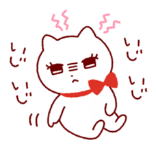 Selfishness in the cute cat sticker #5970444