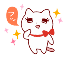 Selfishness in the cute cat sticker #5970449