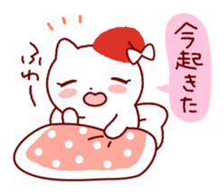 Selfishness in the cute cat sticker #5970452