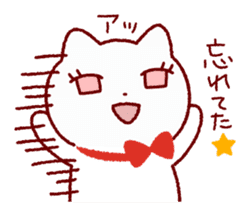 Selfishness in the cute cat sticker #5970456