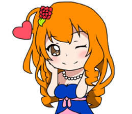 cutie hostess Rina sticker #5971664