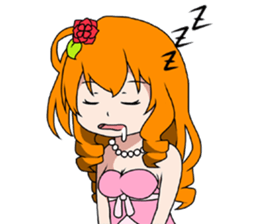 cutie hostess Rina sticker #5971666