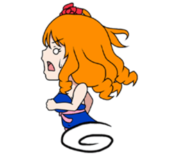 cutie hostess Rina sticker #5971667