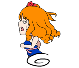 cutie hostess Rina sticker #5971667