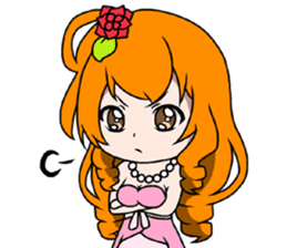 cutie hostess Rina sticker #5971668