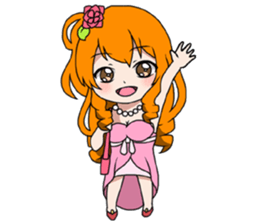 cutie hostess Rina sticker #5971670