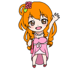 cutie hostess Rina sticker #5971670