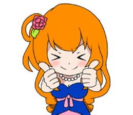 cutie hostess Rina sticker #5971674