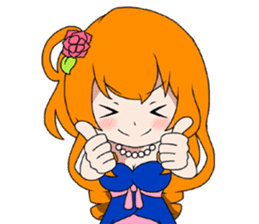 cutie hostess Rina sticker #5971674