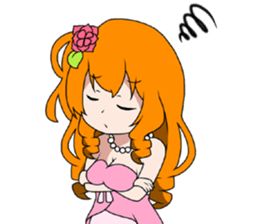 cutie hostess Rina sticker #5971675