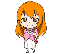 cutie hostess Rina sticker #5971692