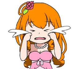 cutie hostess Rina sticker #5971693