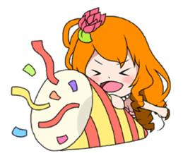 cutie hostess Rina sticker #5971697