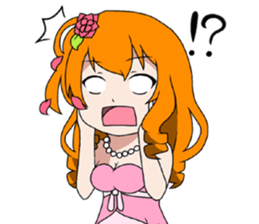 cutie hostess Rina sticker #5971699