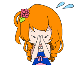 cutie hostess Rina sticker #5971702