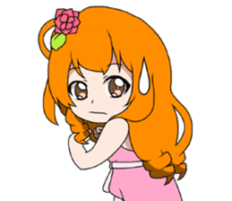 cutie hostess Rina sticker #5971703