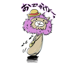 Alpaca-Shimeji sticker #5971750