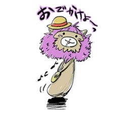 Alpaca-Shimeji sticker #5971750