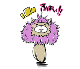 Alpaca-Shimeji sticker #5971754