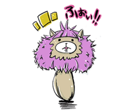 Alpaca-Shimeji sticker #5971754