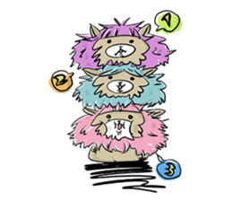 Alpaca-Shimeji sticker #5971777