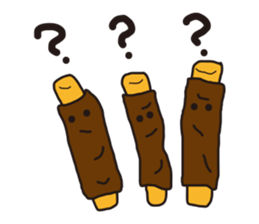 Side dishes our lunch sticker #5971932