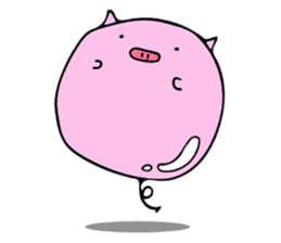 PukaPuka Buta sticker #5972024