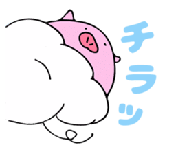 PukaPuka Buta sticker #5972025