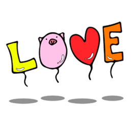 PukaPuka Buta sticker #5972061