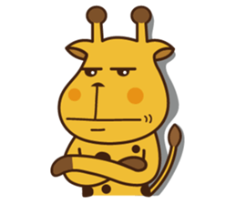 Cute fauna sticker #5972660