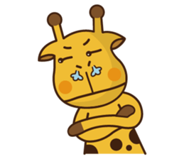 Cute fauna sticker #5972670
